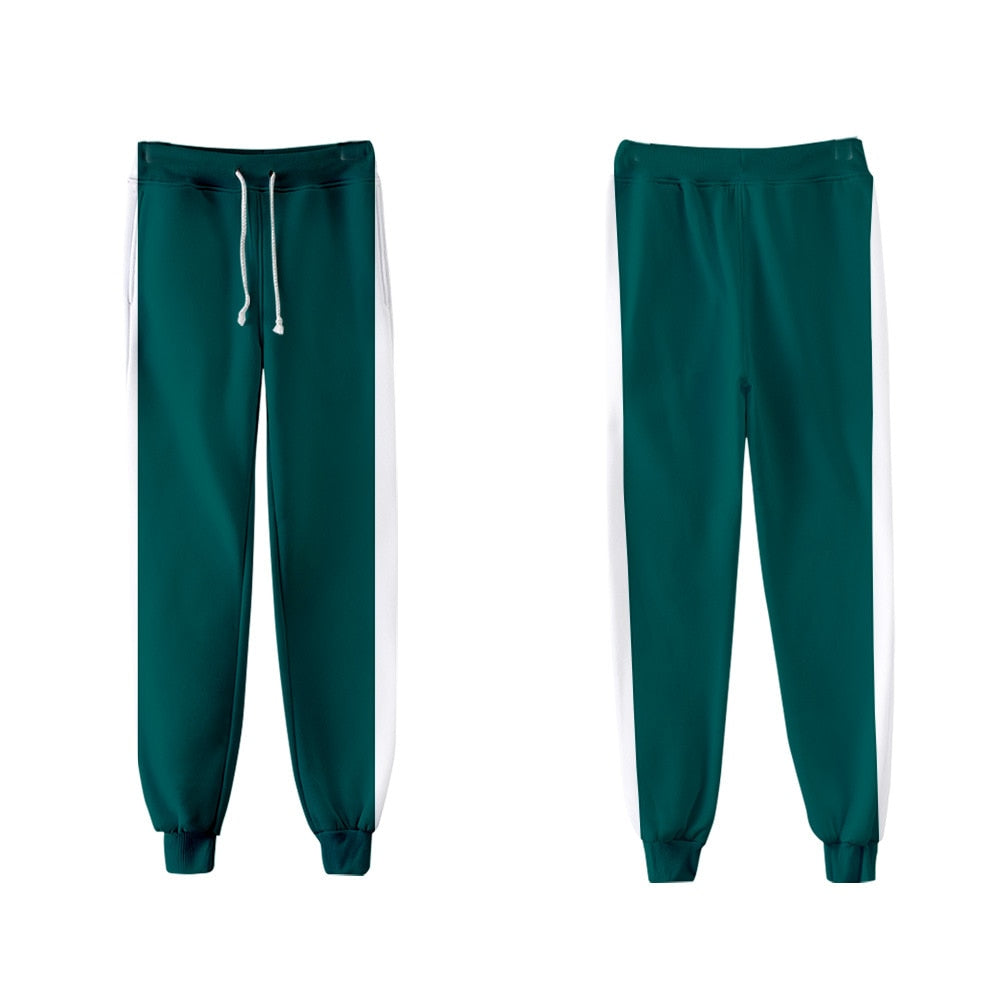 Squid Game Cosplay Costume Mask Jacket giacca da uomo junghoyeon stesso abbigliamento sportivo 456  067 maglione Halloween